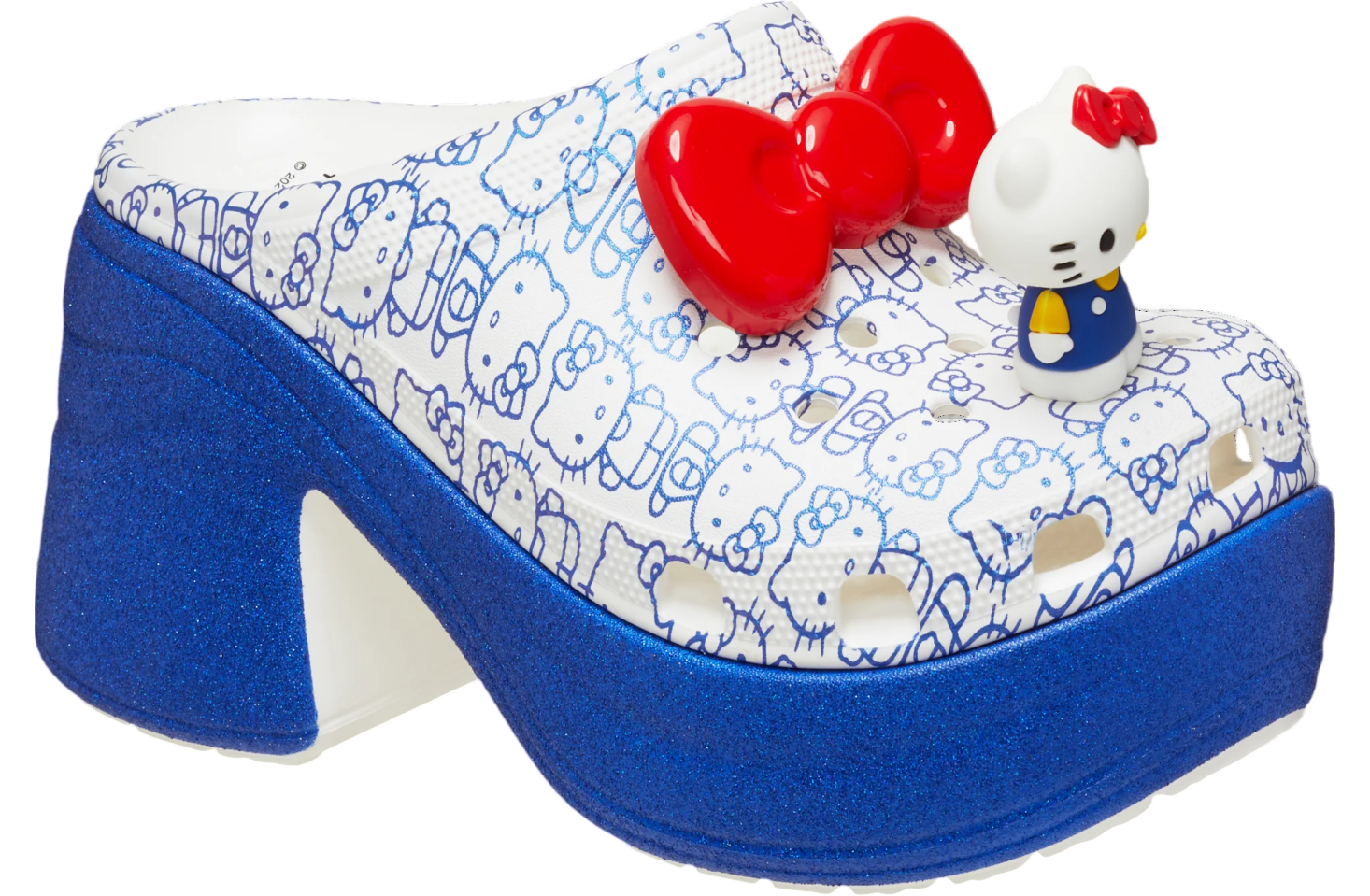 Crocs Hello Kitty Siren Clog White