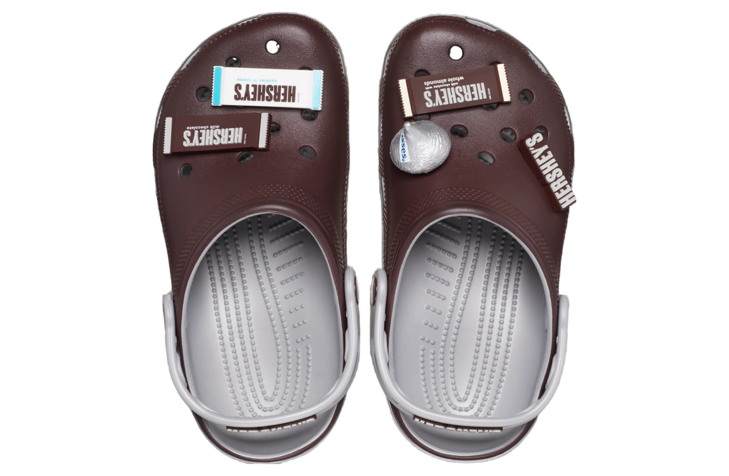 Crocs Hersheys Classic Clog Silver