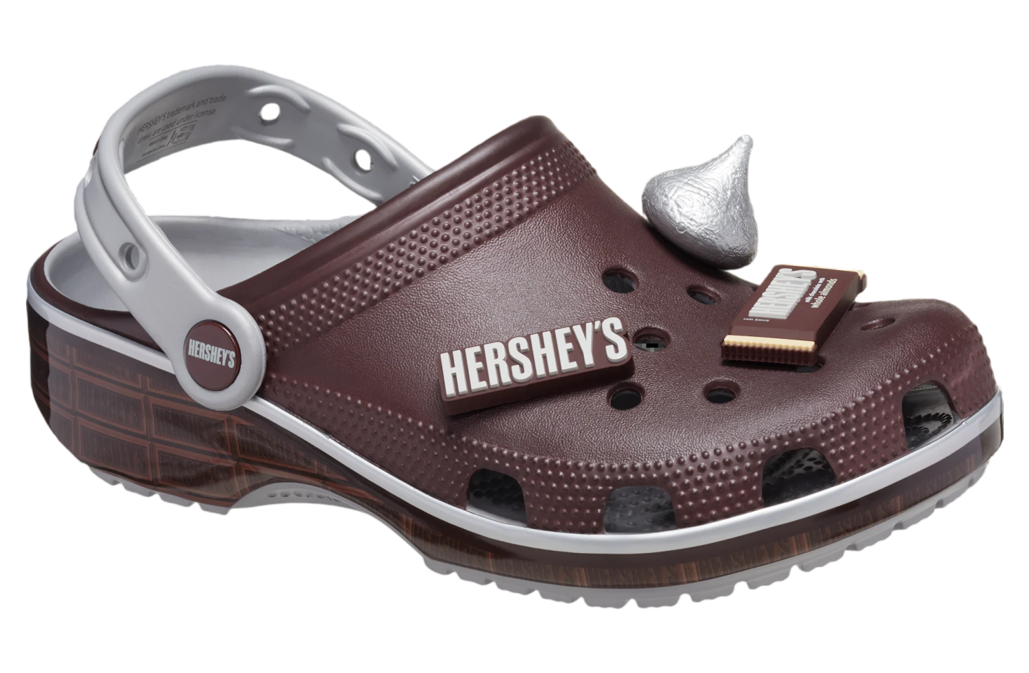 Crocs Hersheys Classic Clog Silver