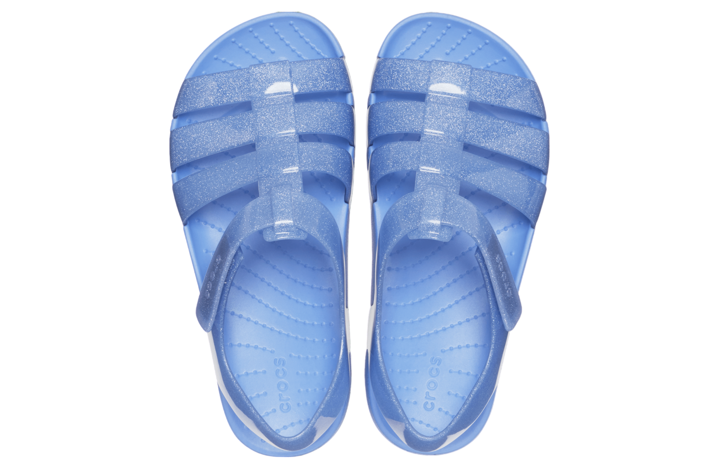 Crocs Isabella Glitter Sandal GS Elemental Blue Glitter