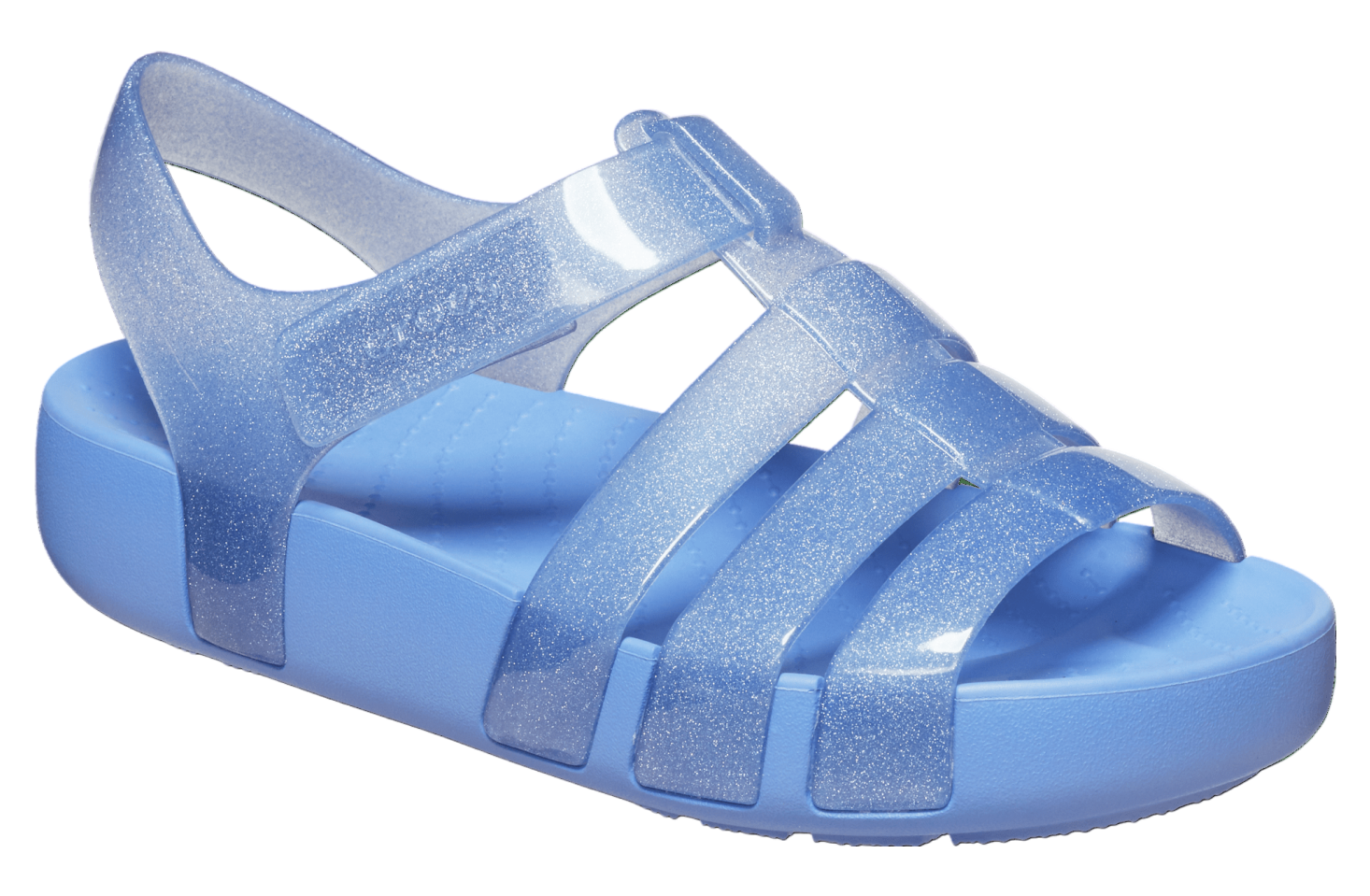 Crocs Isabella Glitter Sandal GS Elemental Blue Glitter