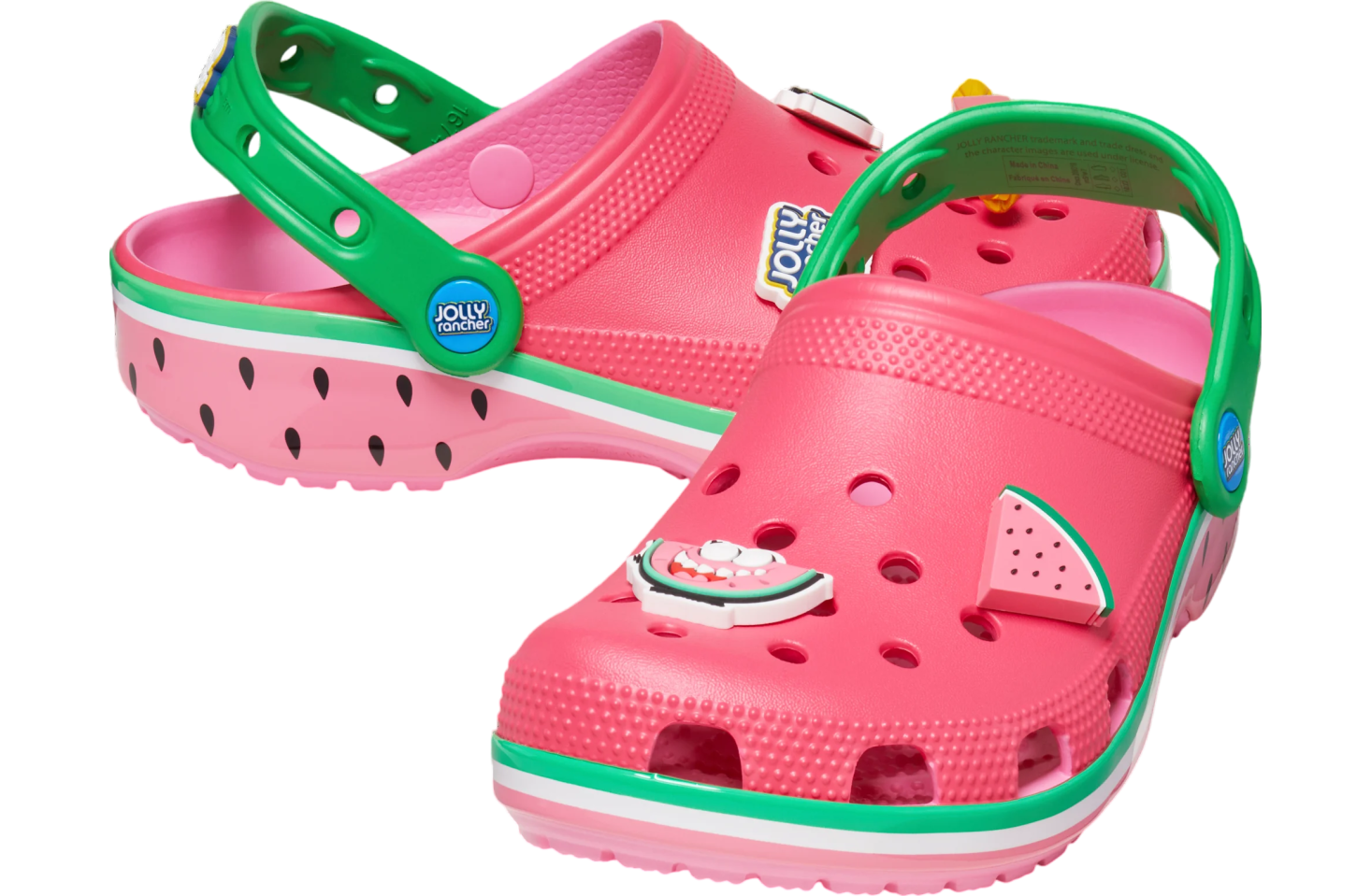 Crocs Jolly Rancher Classic Clog Pink Lemonade