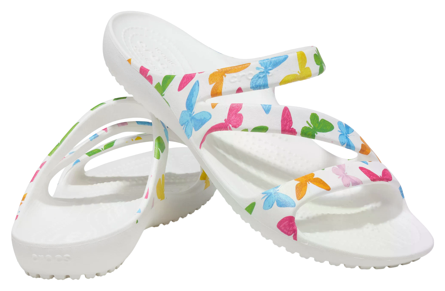 Crocs Kadee II Graphic Sandal WMNS Butterfly / White