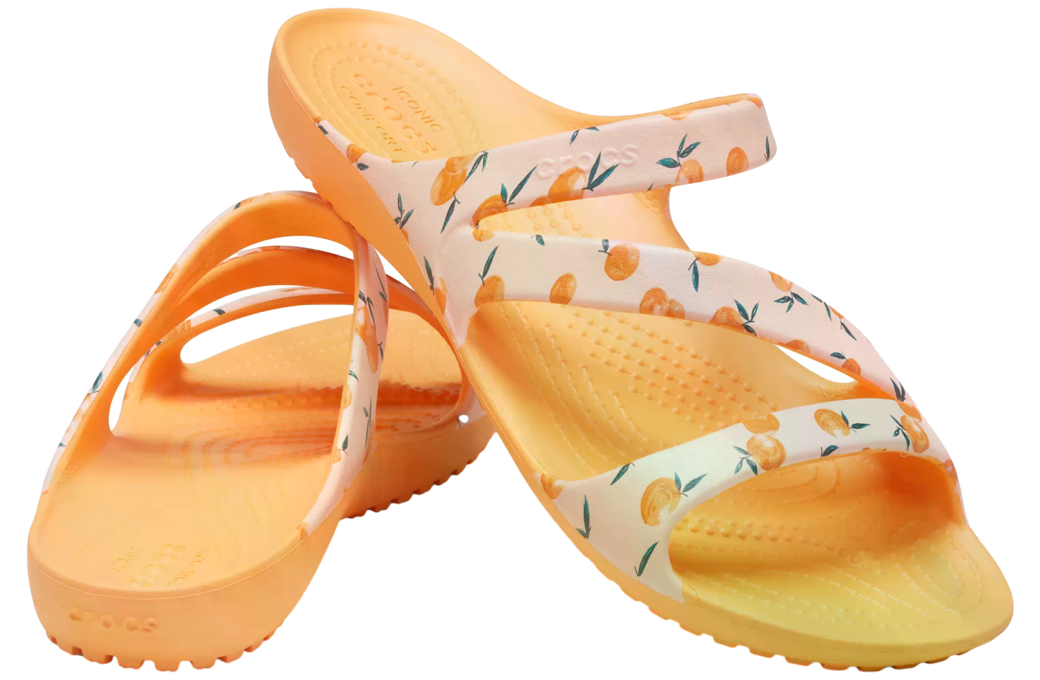 Crocs Kadee II Graphic Sandal WMNS Peach Print