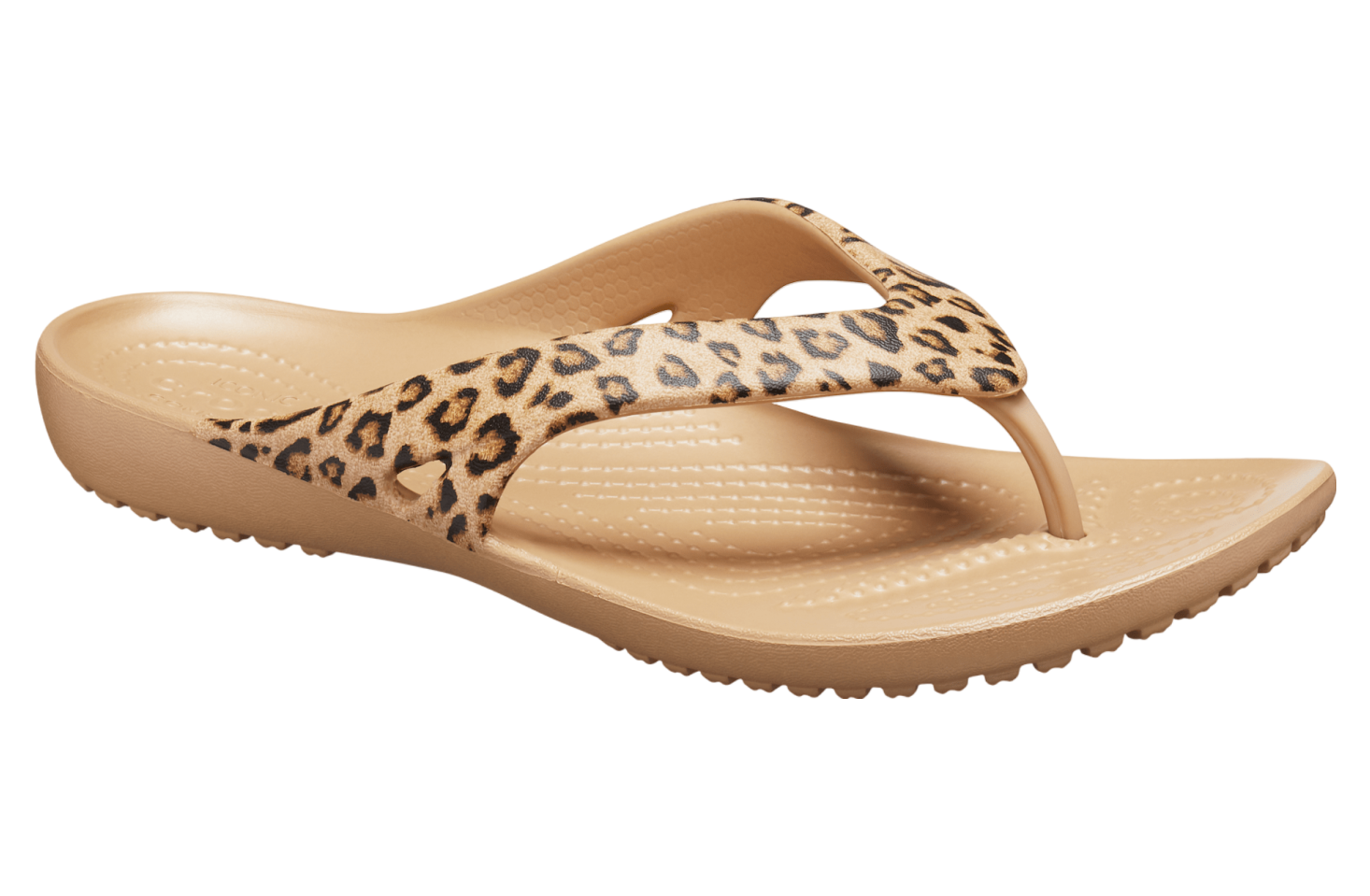 Crocs Kadee II Leopard Flip WMNS Leopard / Gold