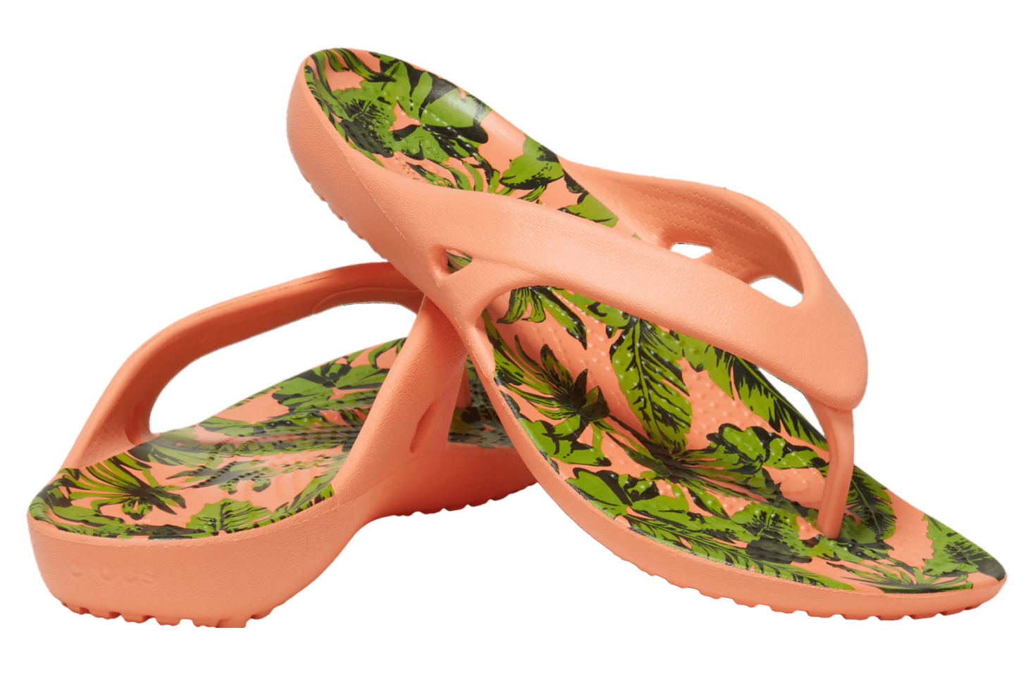 Crocs Kadee Palm Print II Flip WMNS Papaya