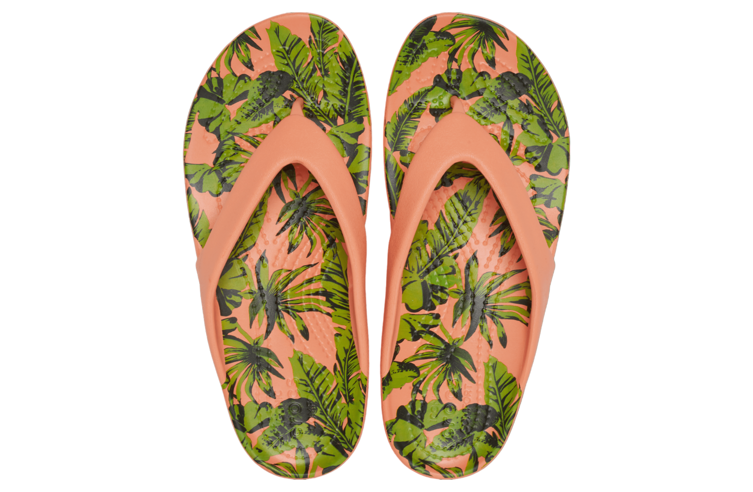 Crocs Kadee Palm Print II Flip WMNS Papaya