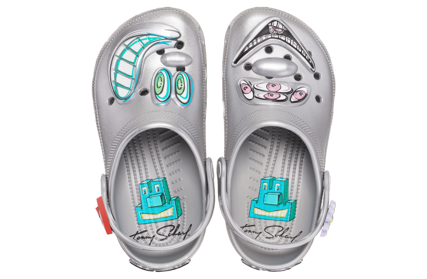 Crocs Kenny Scharf Classic Clog Silver