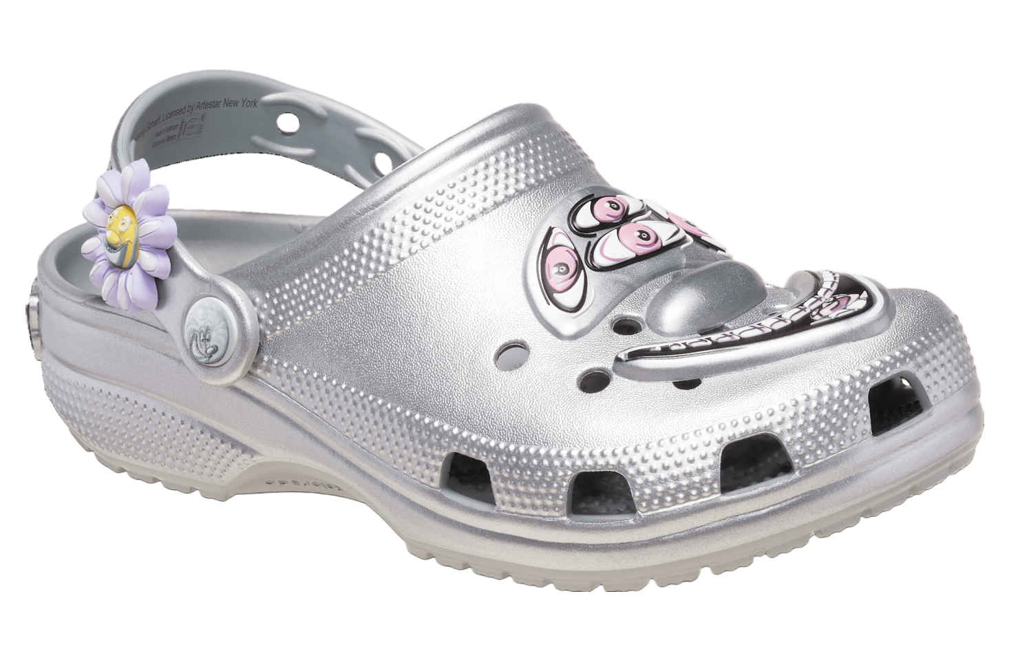 Crocs Kenny Scharf Classic Clog Silver