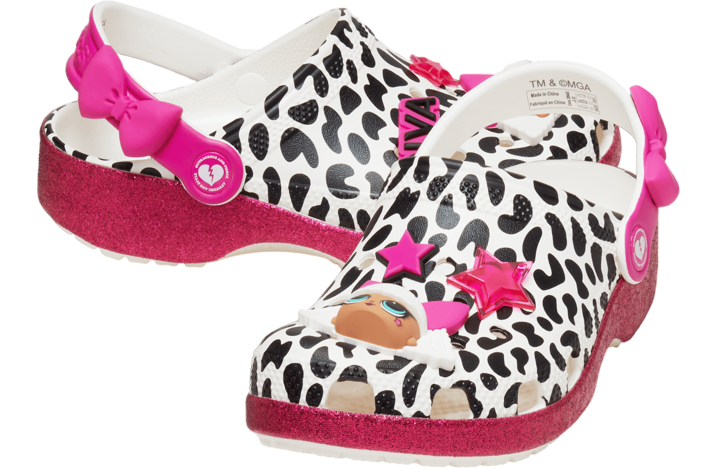 Crocs L.o.l. Surprise! Diva Classic Clog GS White