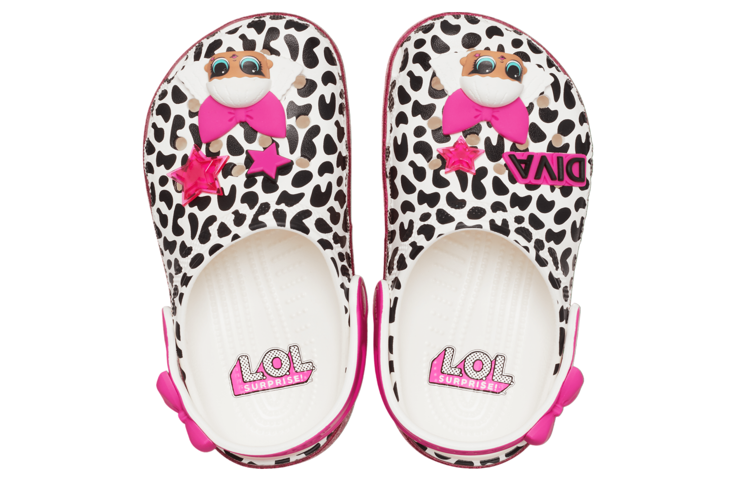 Crocs L.o.l. Surprise! Diva Classic Clog GS White