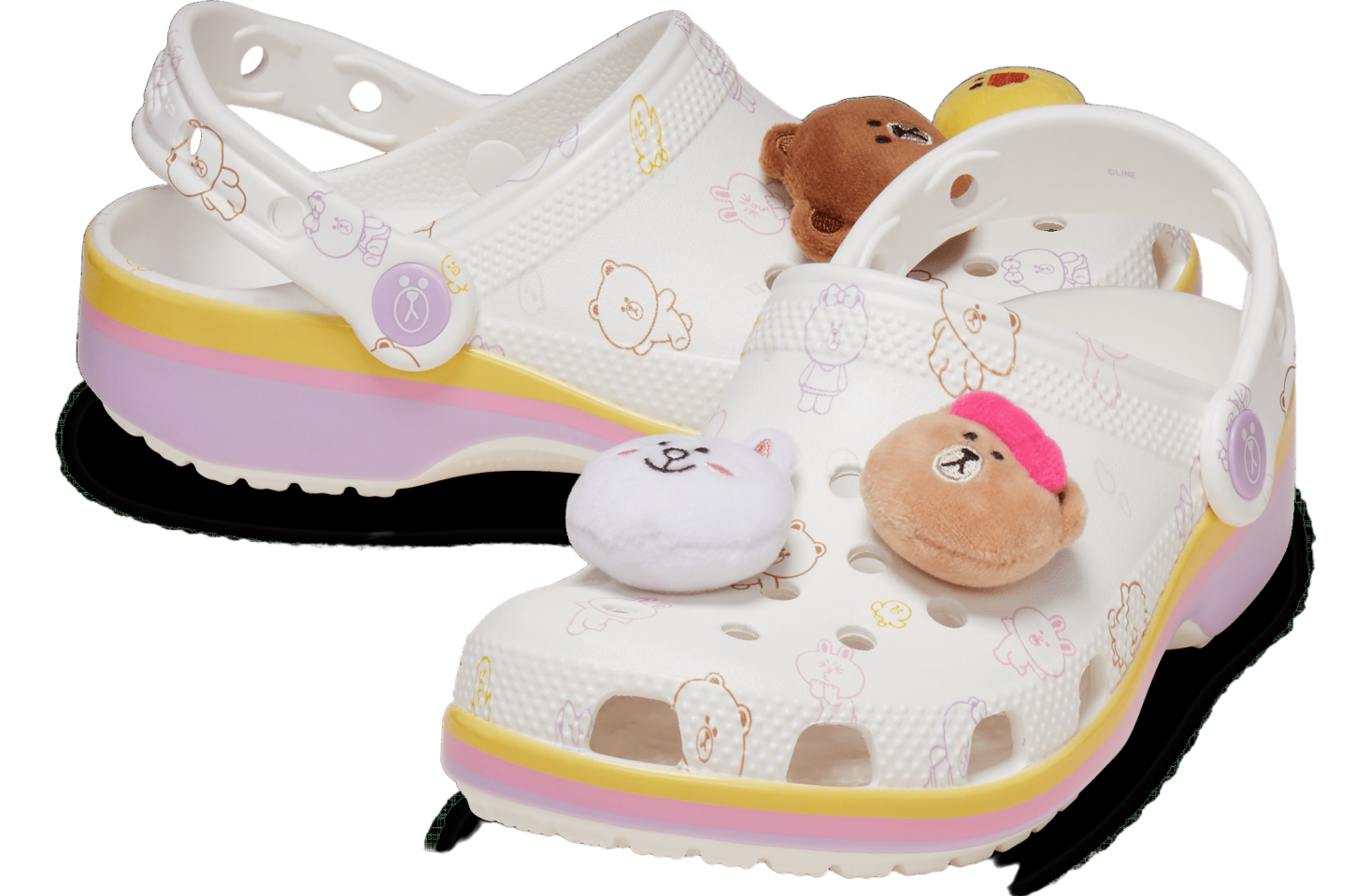 Crocs Line Friends Classic Clog GS White