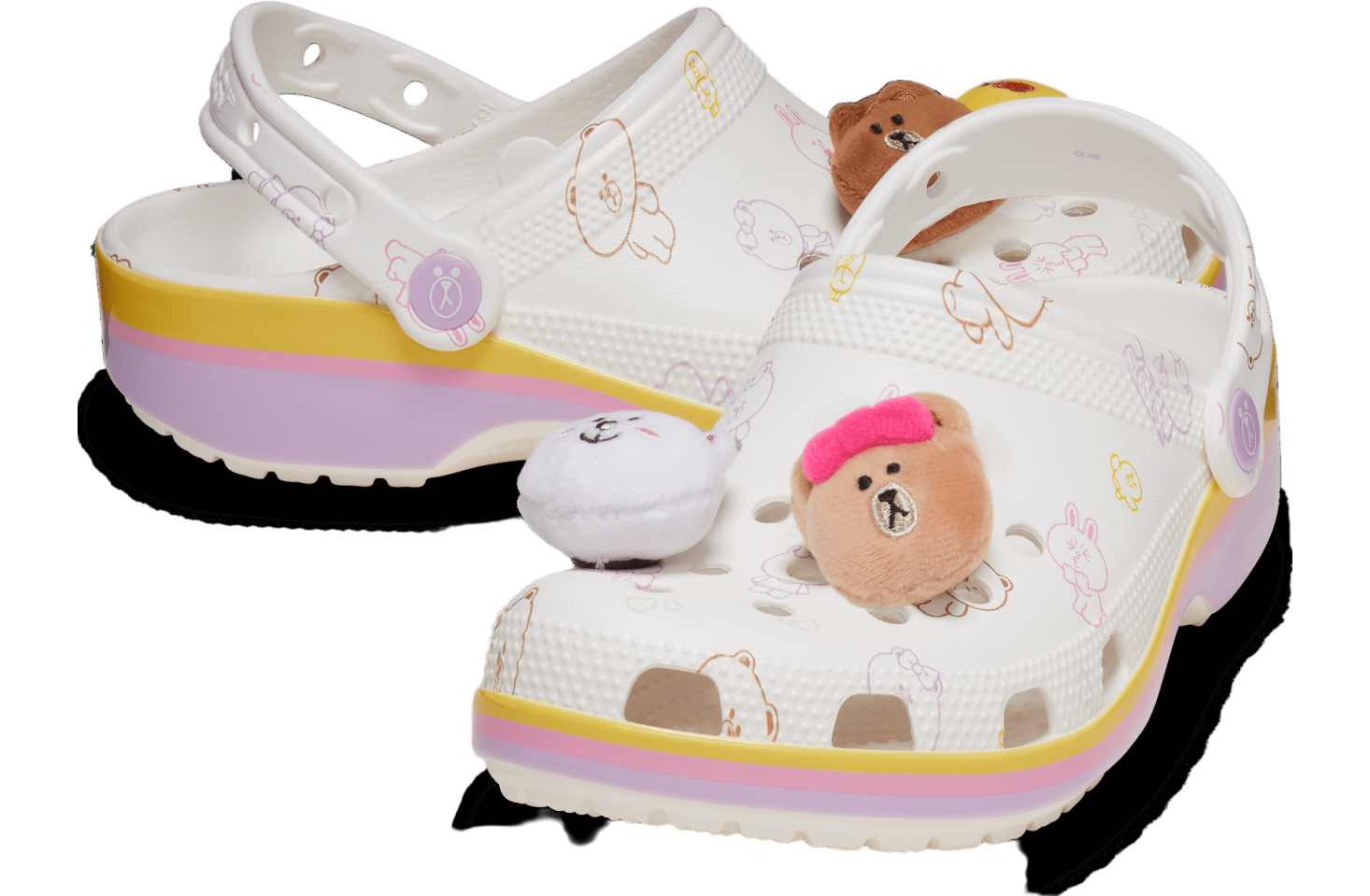 Crocs Line Friends Classic Clog White