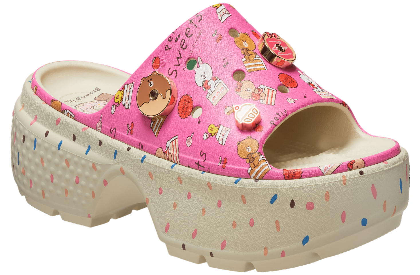 Crocs Line Friends Stomp Slide Bone