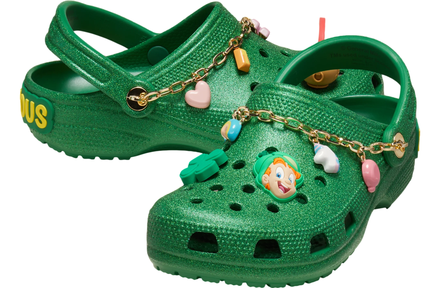 Crocs Lucky Charms Classic Clog Kelly Green