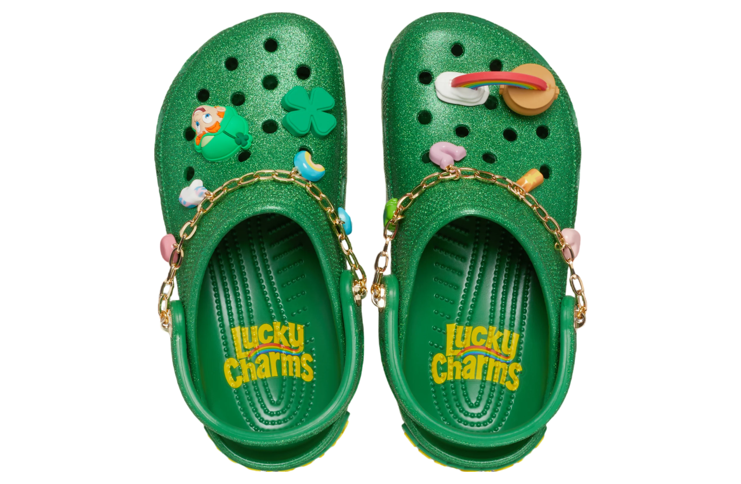 Crocs Lucky Charms Classic Clog Kelly Green