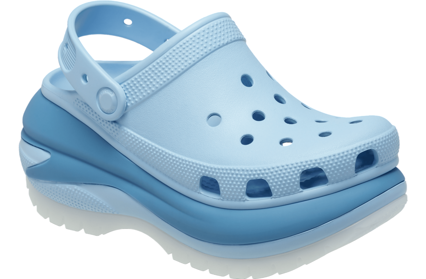 Crocs Mega Crush Matte Clog Blue Calcite