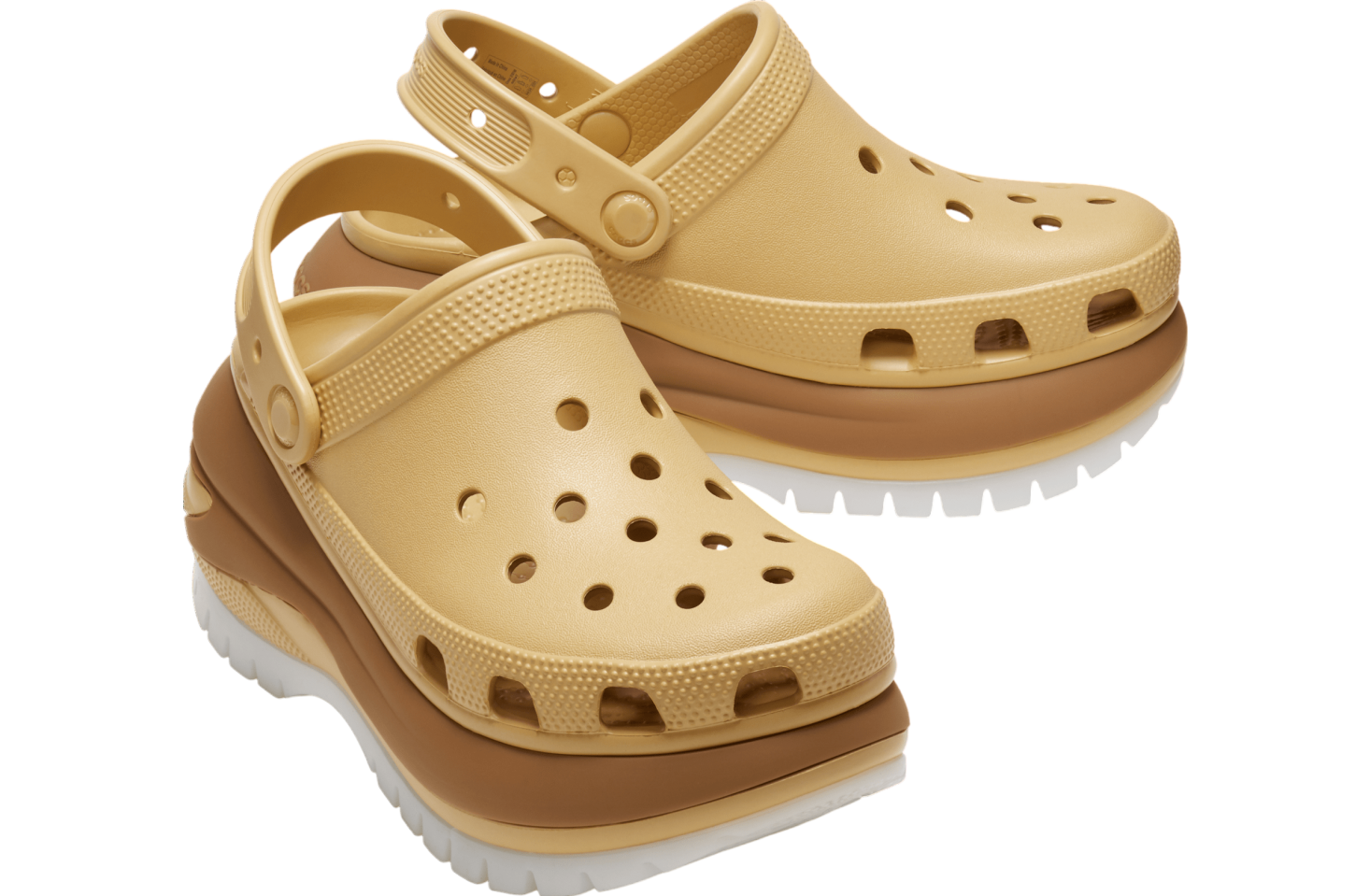 Crocs Mega Crush Matte Clog Wheat