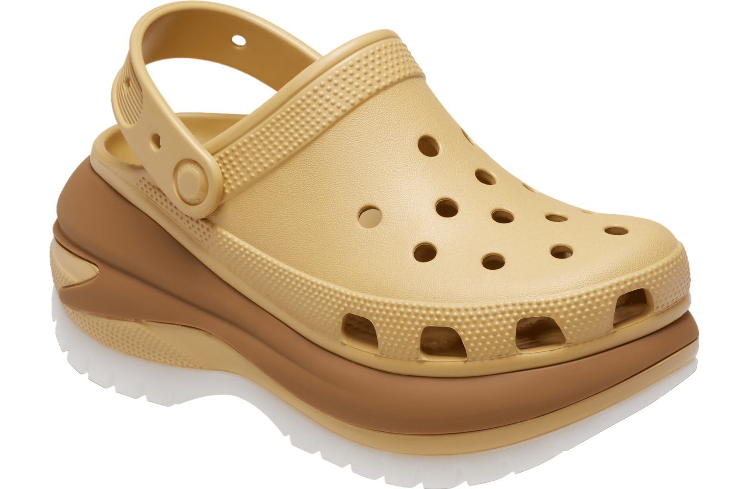 Crocs Mega Crush Matte Clog Wheat