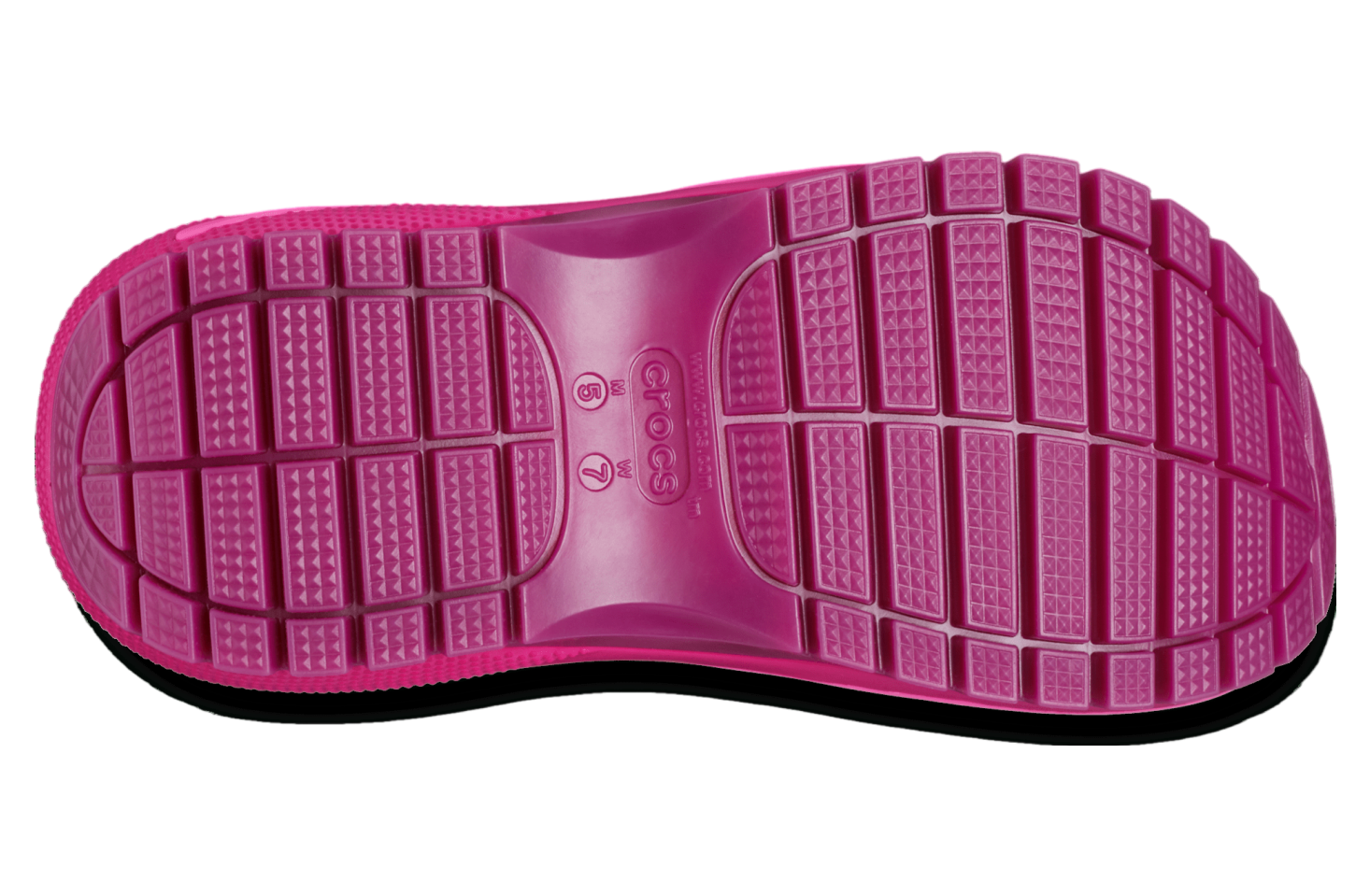 Crocs Mega Crush Matte Sandal Pink Tweed / Multi