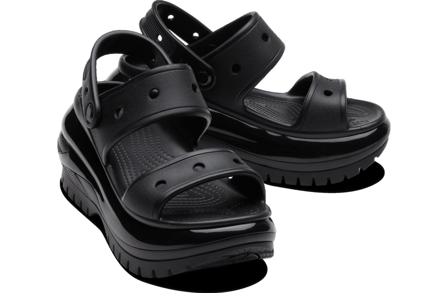 Crocs Mega Crush Sandal Black