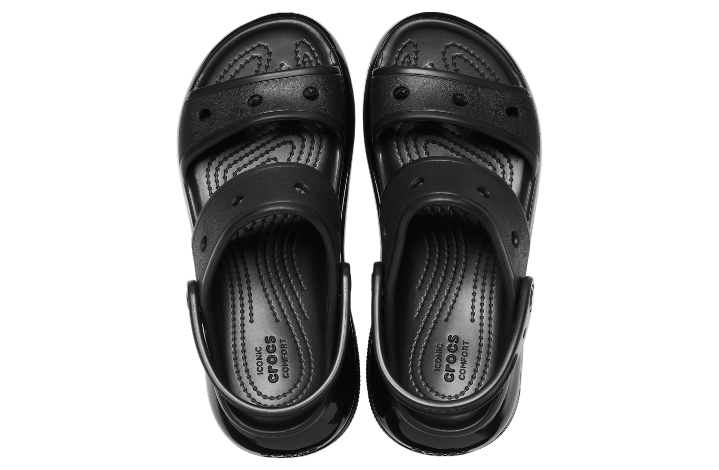 Crocs Mega Crush Sandal Black