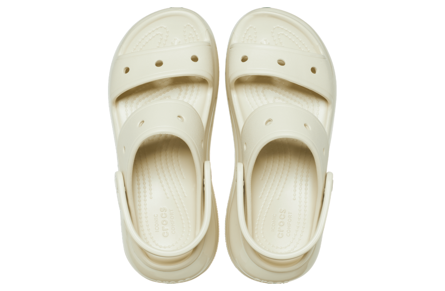 Crocs Mega Crush Sandal Bone