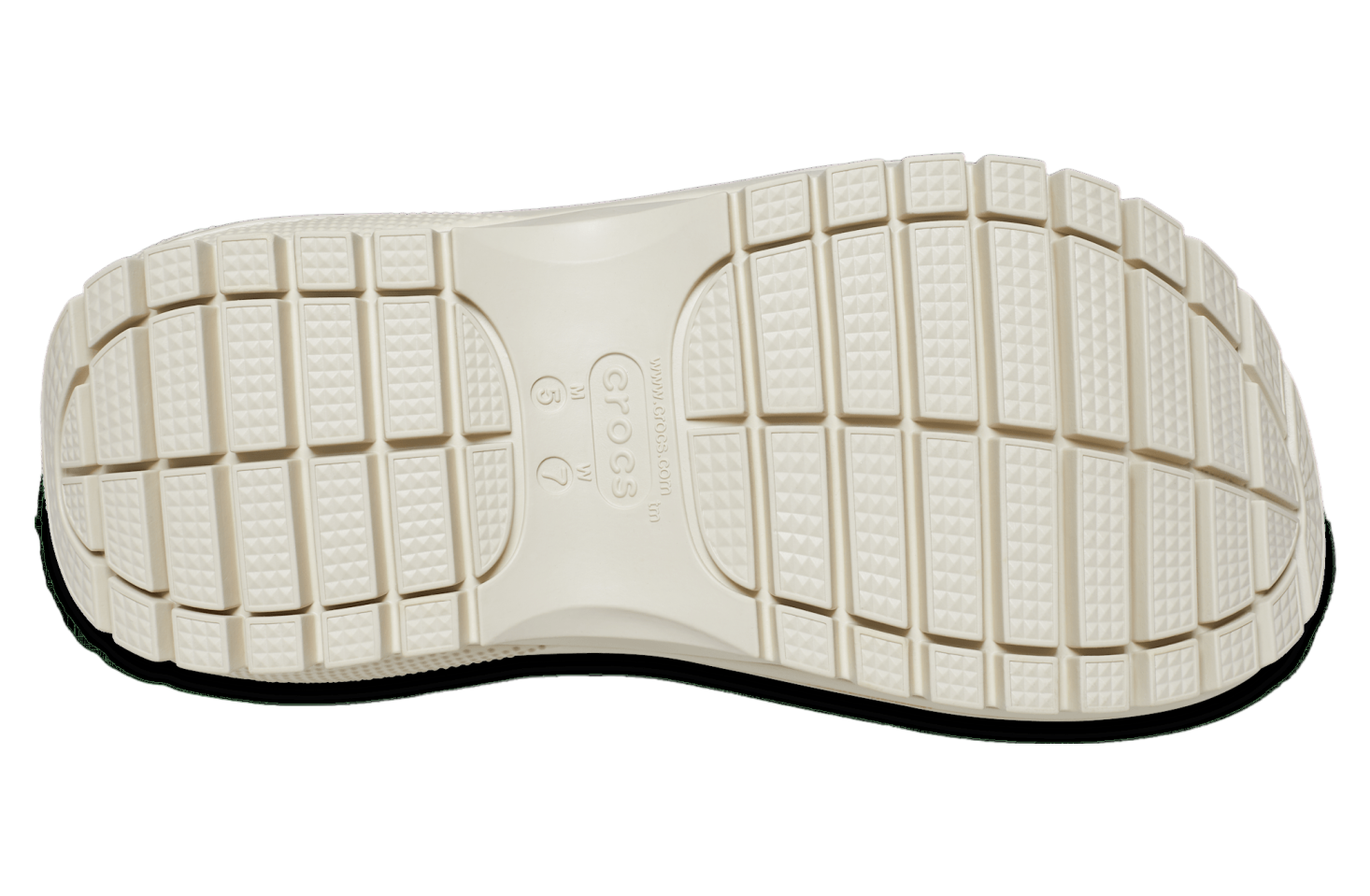 Crocs Mega Crush Sandal Bone