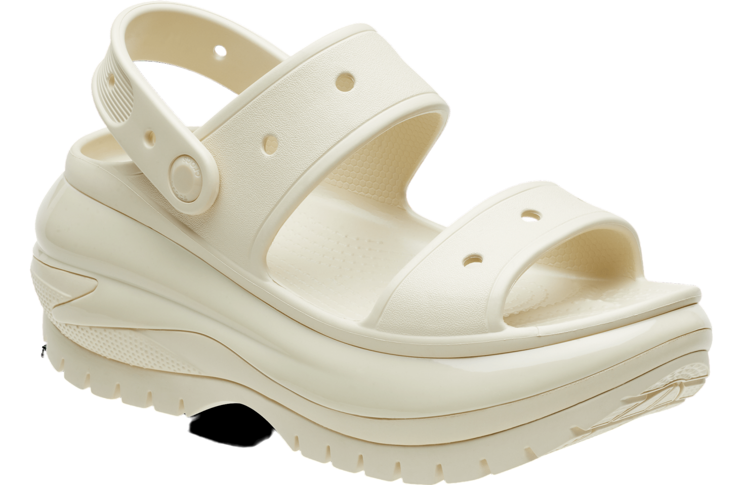 Crocs Mega Crush Sandal Bone