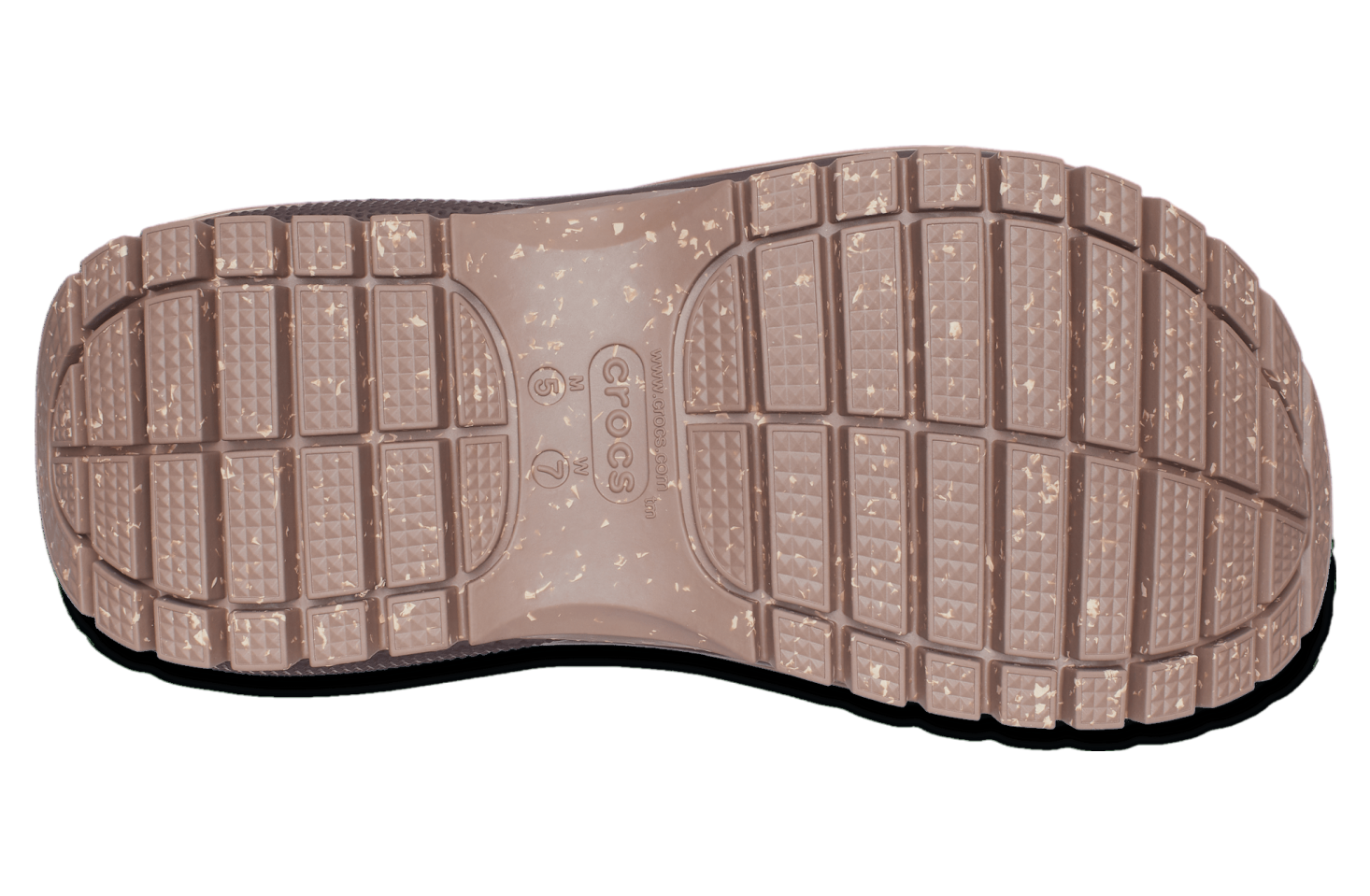 Crocs Mega Crush Sandal Latte