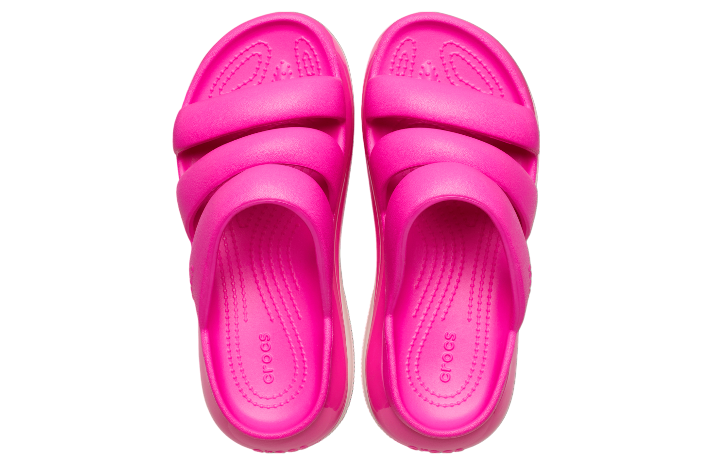 Crocs Mega Crush Triple Strap Pink Crush