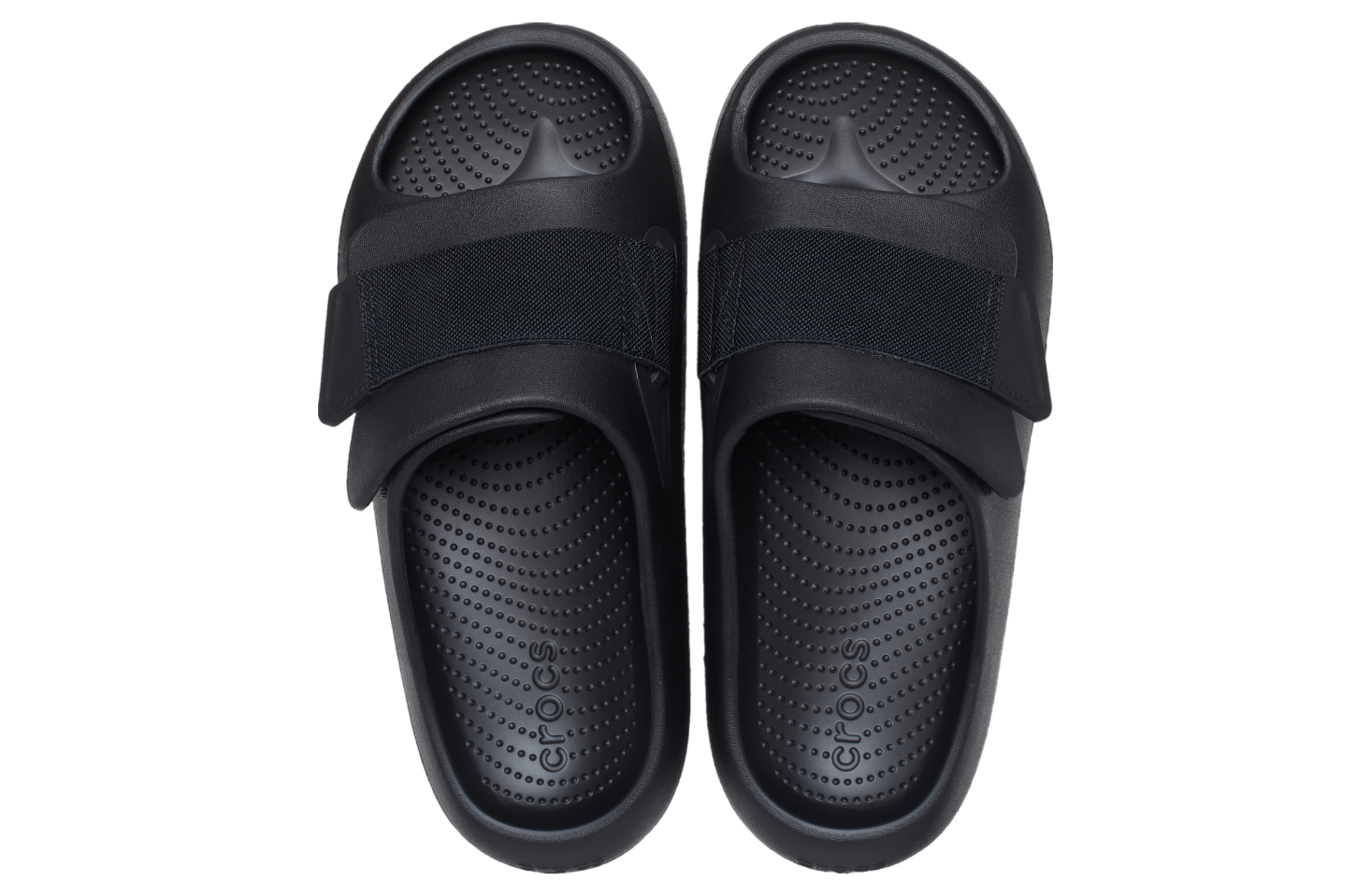 Crocs Mellow Luxe Recovery Slide Black