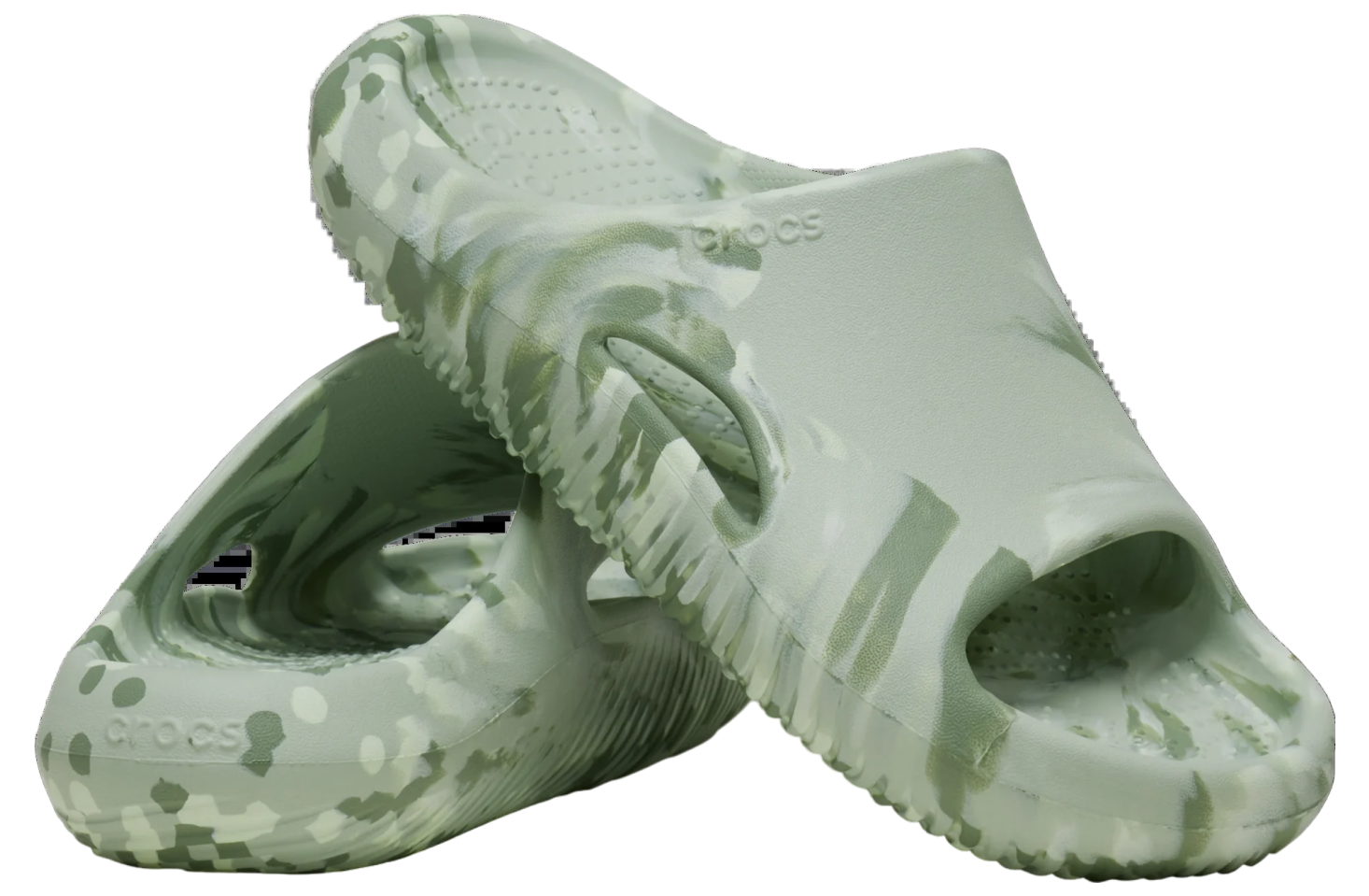 Crocs Mellow Marbled Slide Plaster