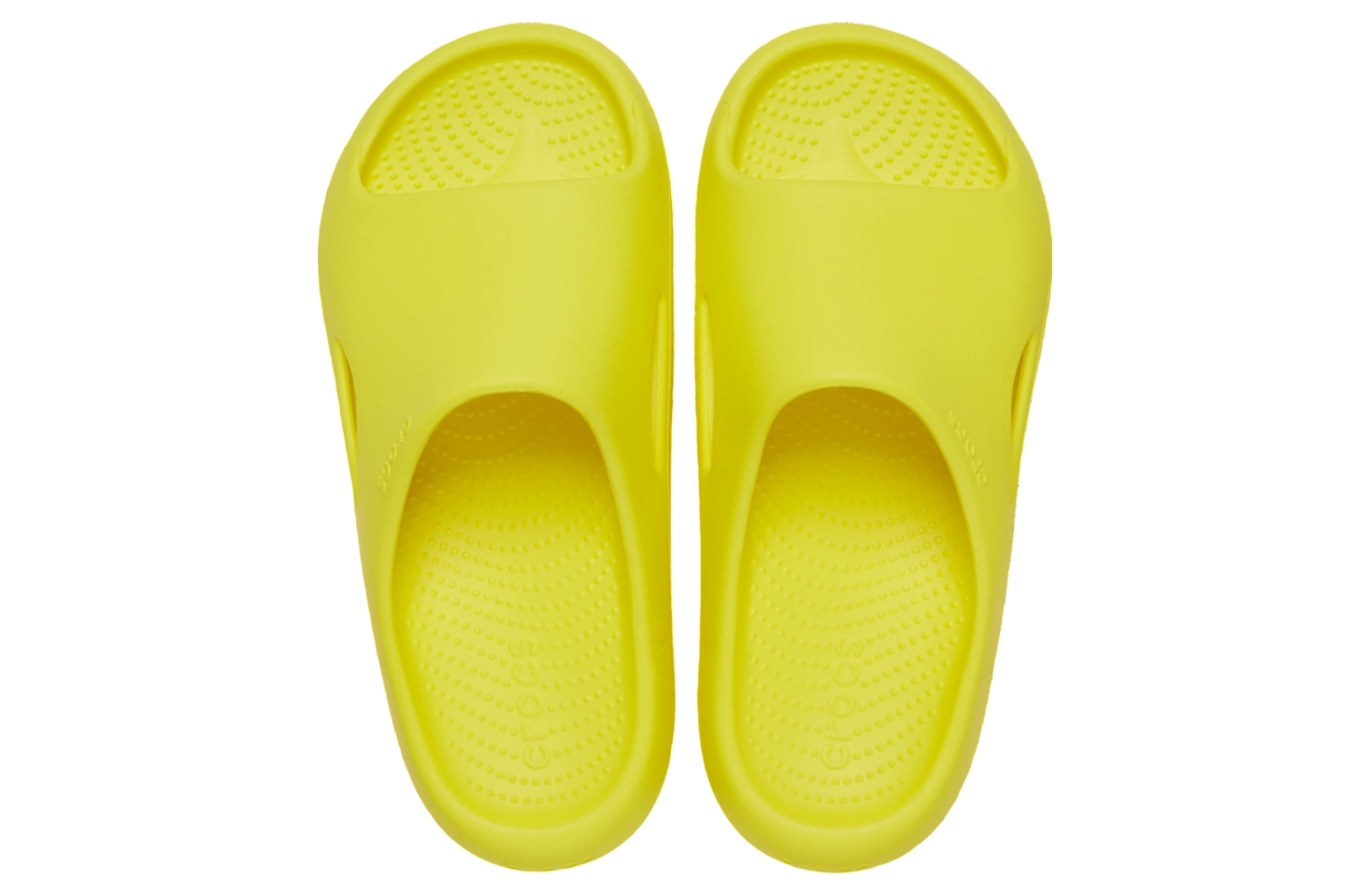 Crocs Mellow Recovery Slide Cyber Yellow