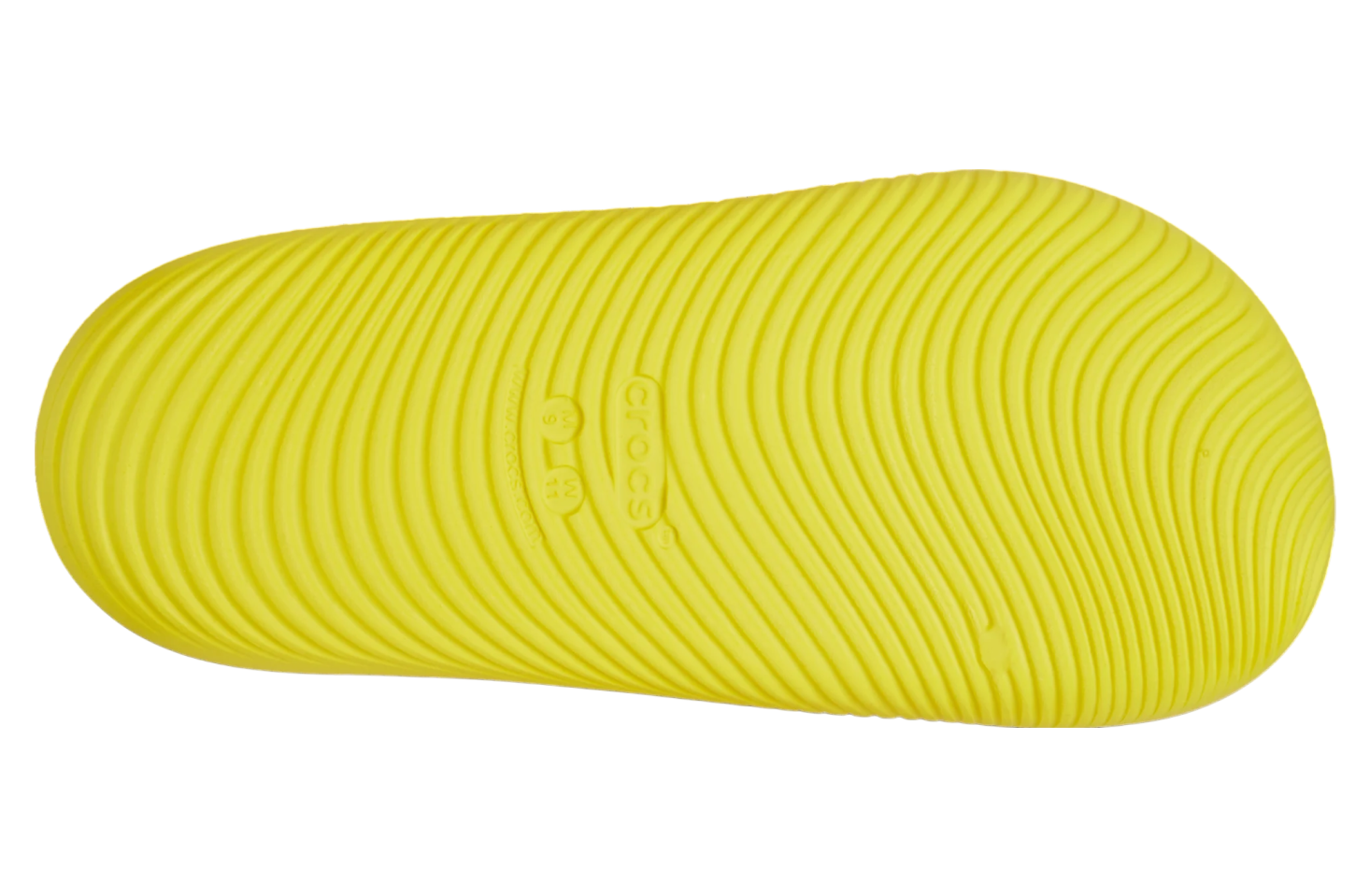 Crocs Mellow Recovery Slide Cyber Yellow