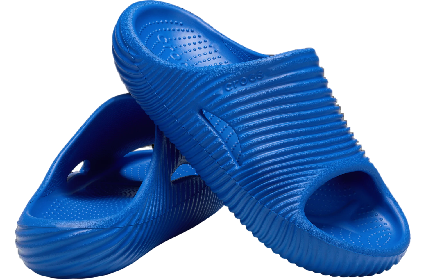 Crocs Mellow Tide Recovery Slide Blue Bolt