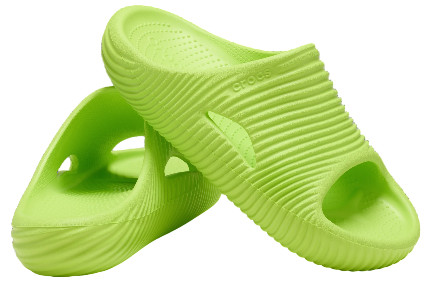 Crocs Mellow Tide Recovery Slide Limeade