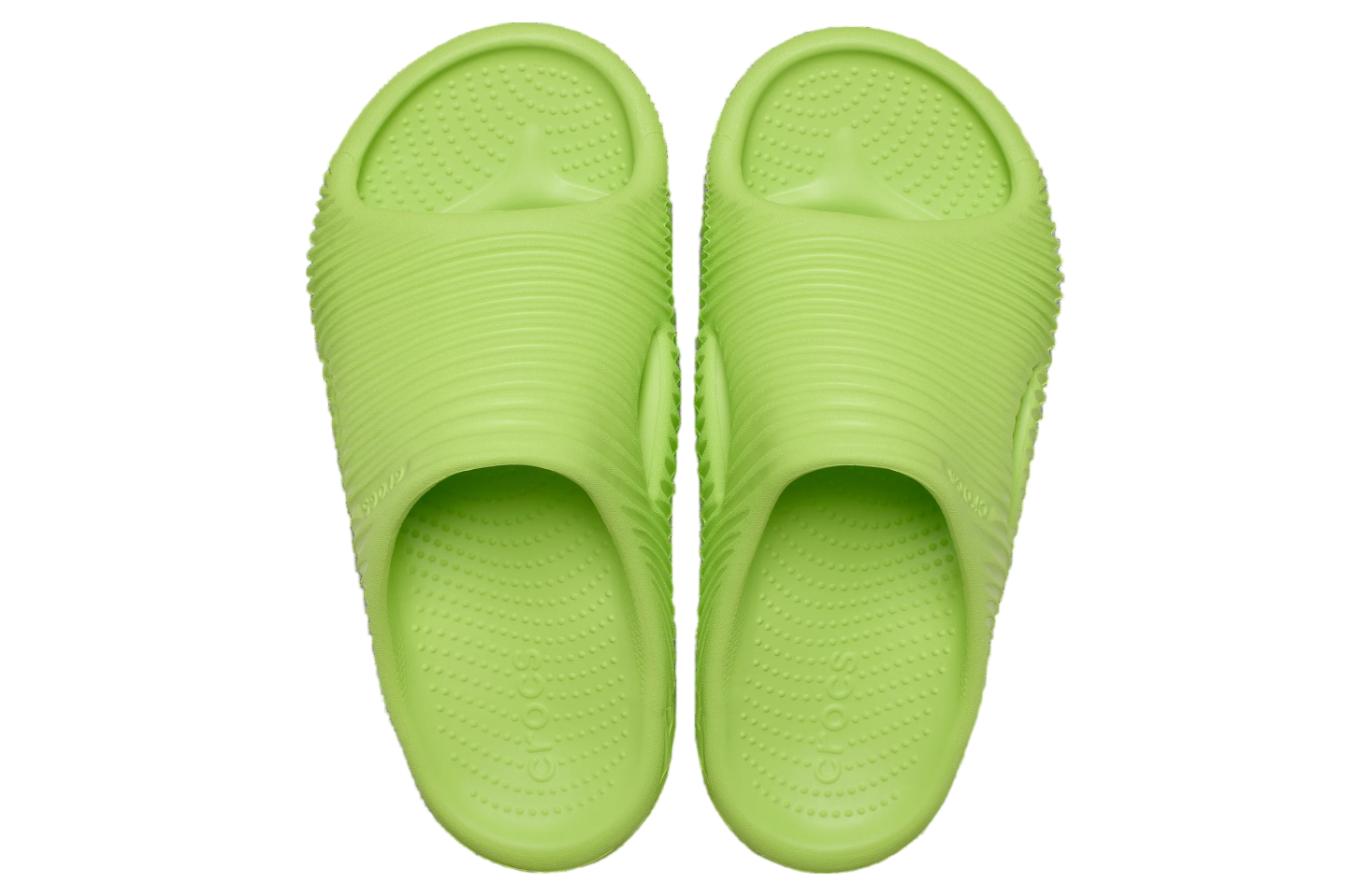 Crocs Mellow Tide Recovery Slide Limeade