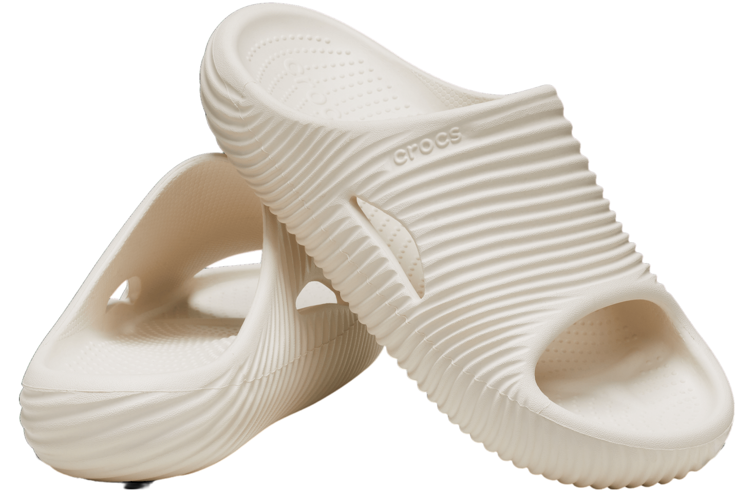 Crocs Mellow Tide Recovery Slide Stucco