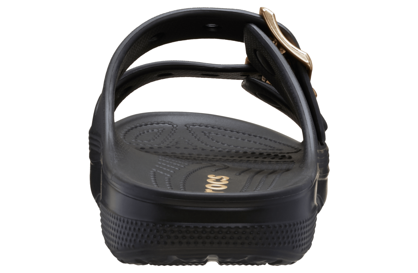 Crocs Metallic Buckle Saturday Sandal WMNS Black