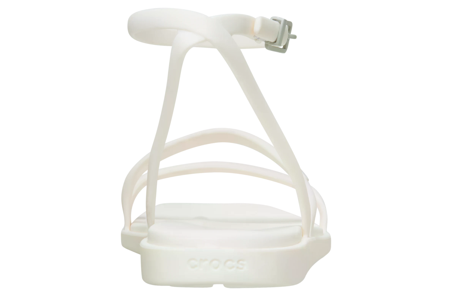 Crocs Miami Ankle Strap Sandal WMNS Chalk