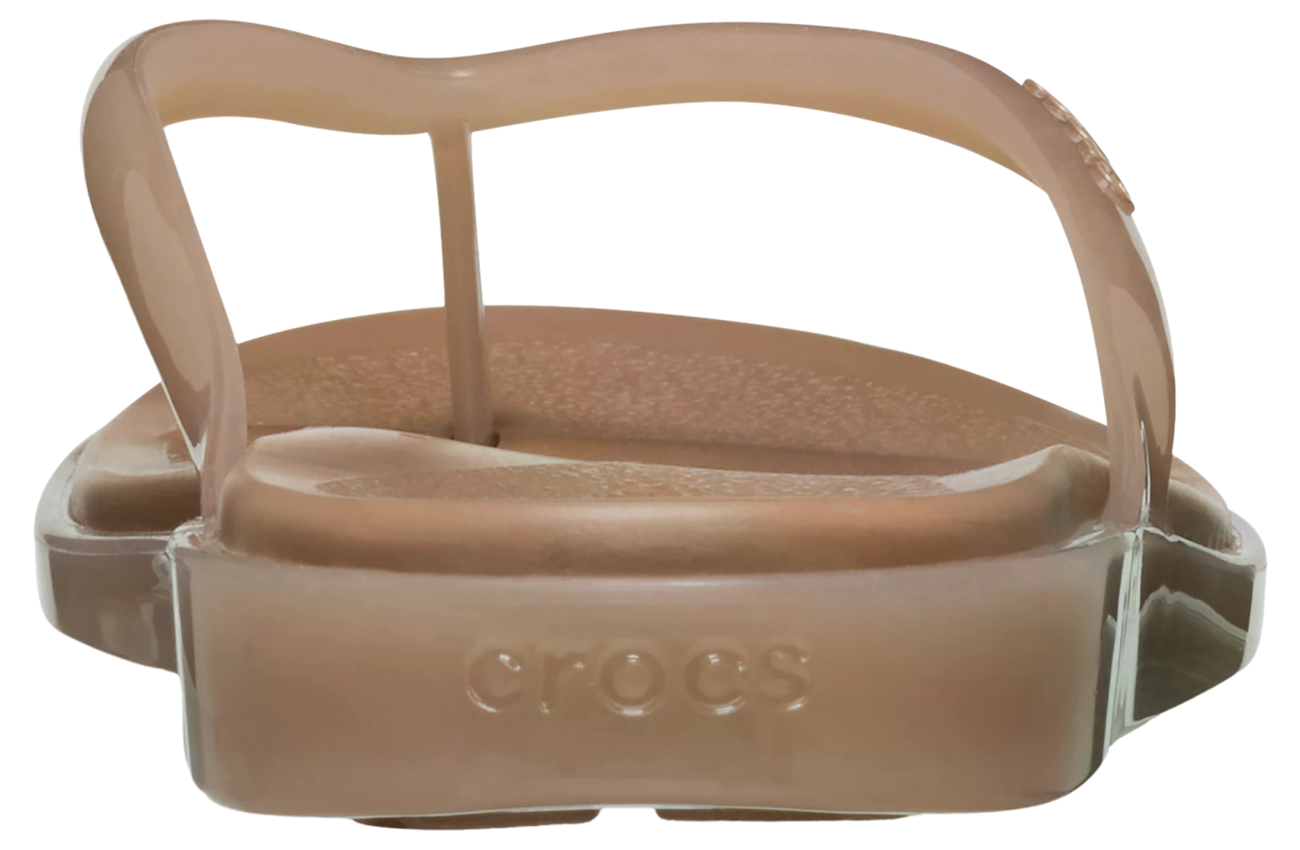 Crocs Miami Jelly Round Toe Flip WMNS Milk Chocolate Jelly