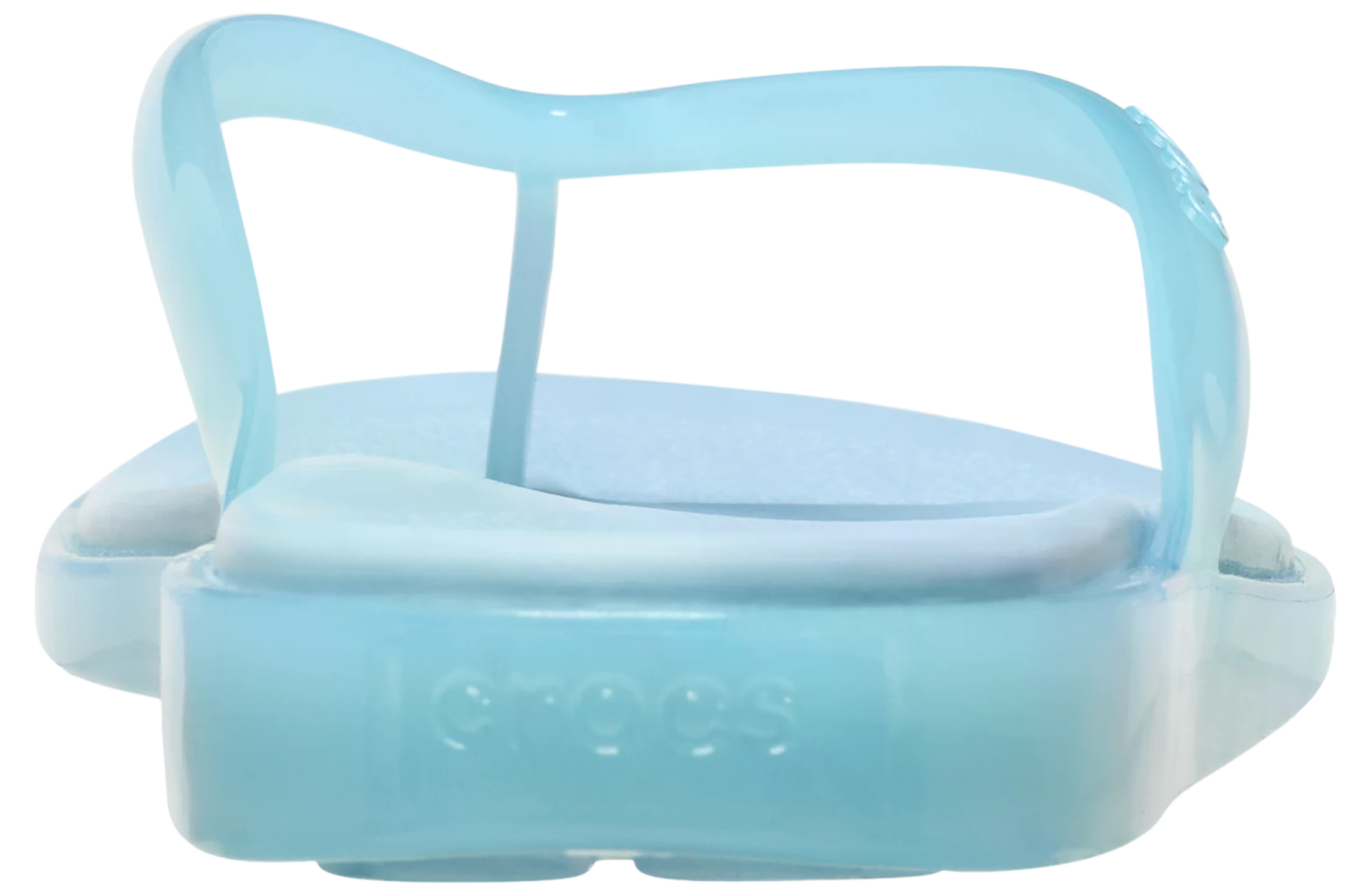 Crocs Miami Jelly Round Toe Flip WMNS Sky Blue Jelly