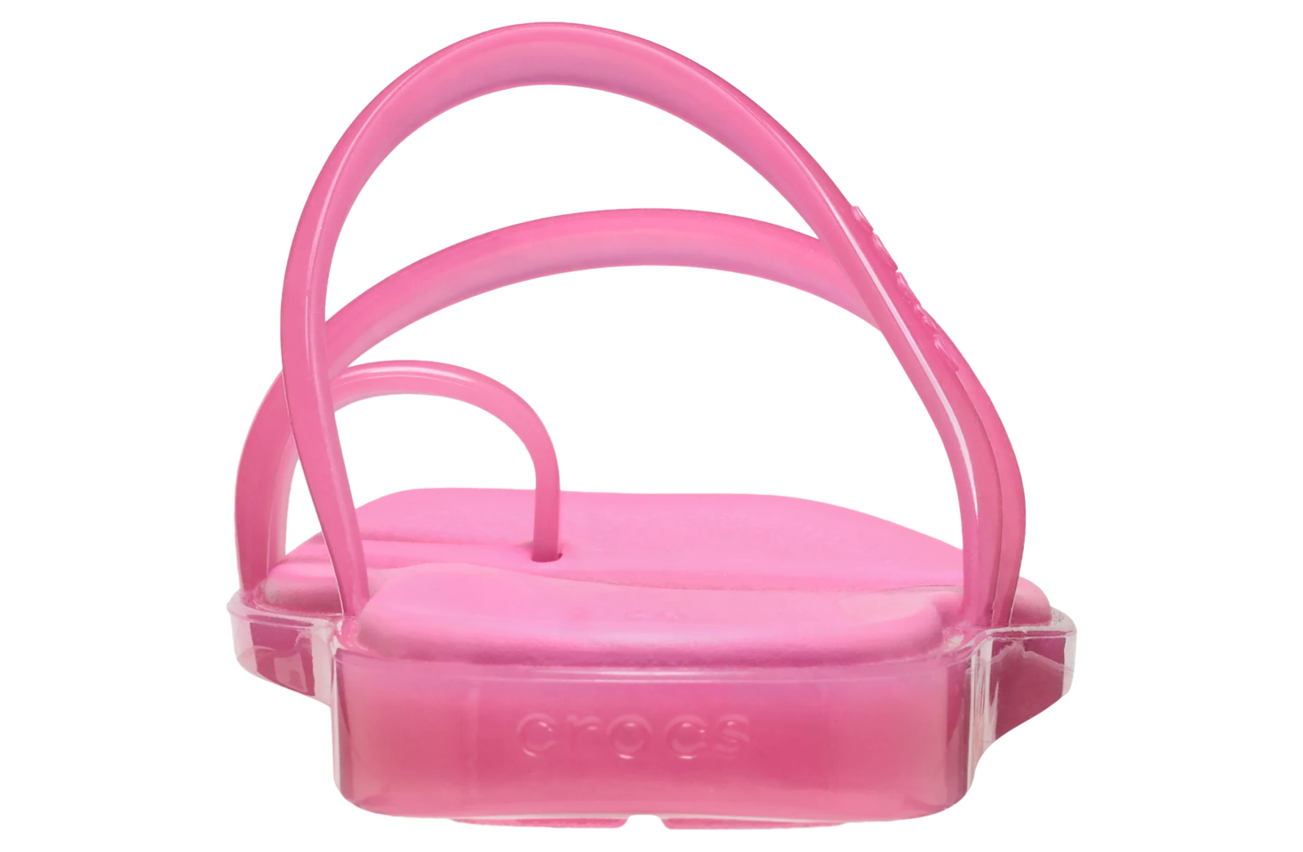 Crocs Miami Jelly Toe Loop Sandal WMNS Pink Lemonade Jelly