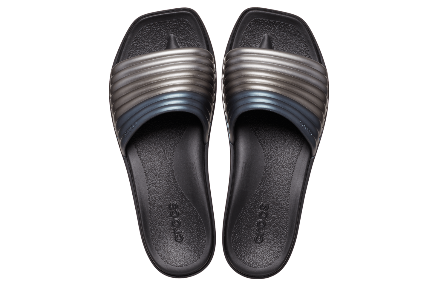 Crocs Miami Metallic Slide WMNS Black