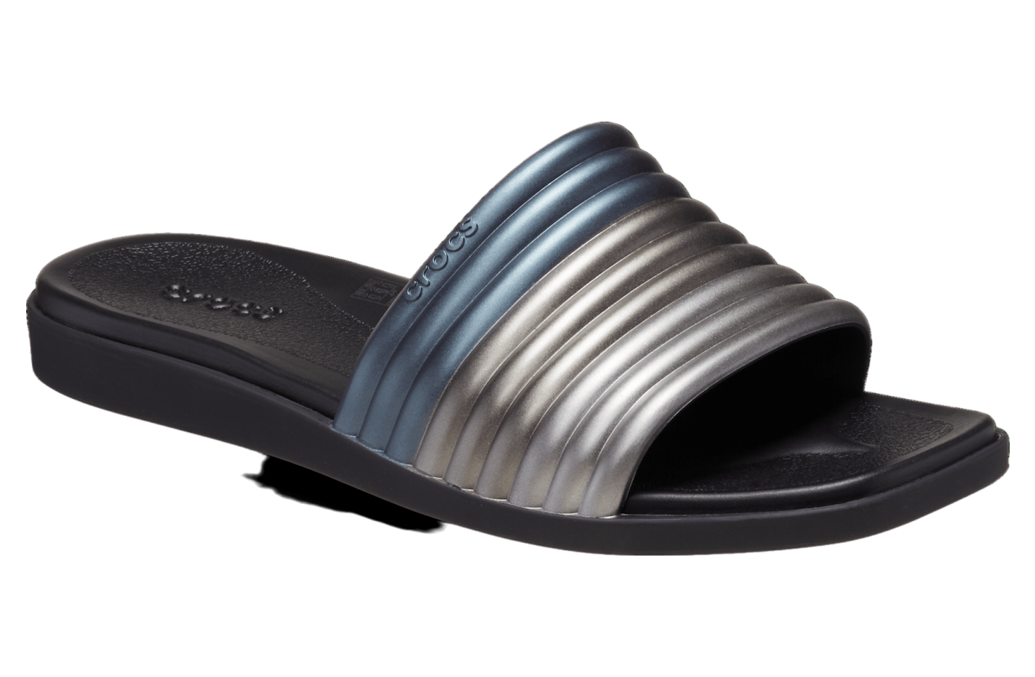 Crocs Miami Metallic Slide WMNS Black