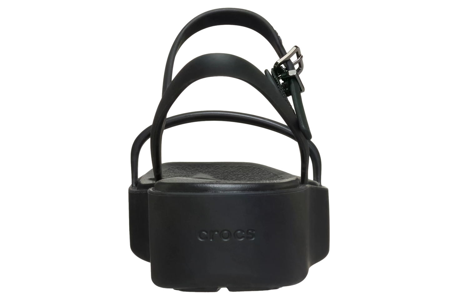 Crocs Miami Platform Y Strap Sandal WMNS Black