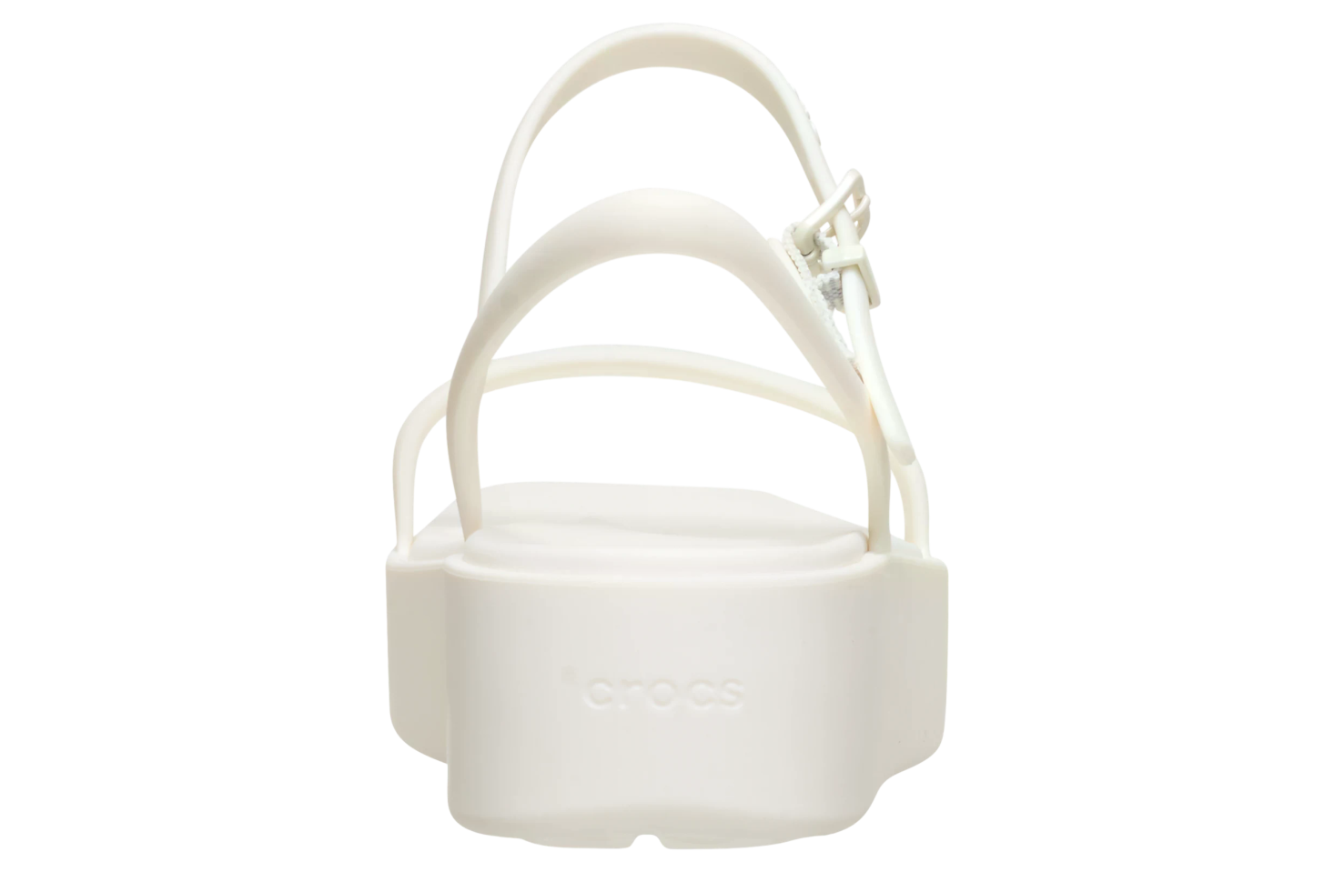 Crocs Miami Platform Y Strap Sandal WMNS Chalk