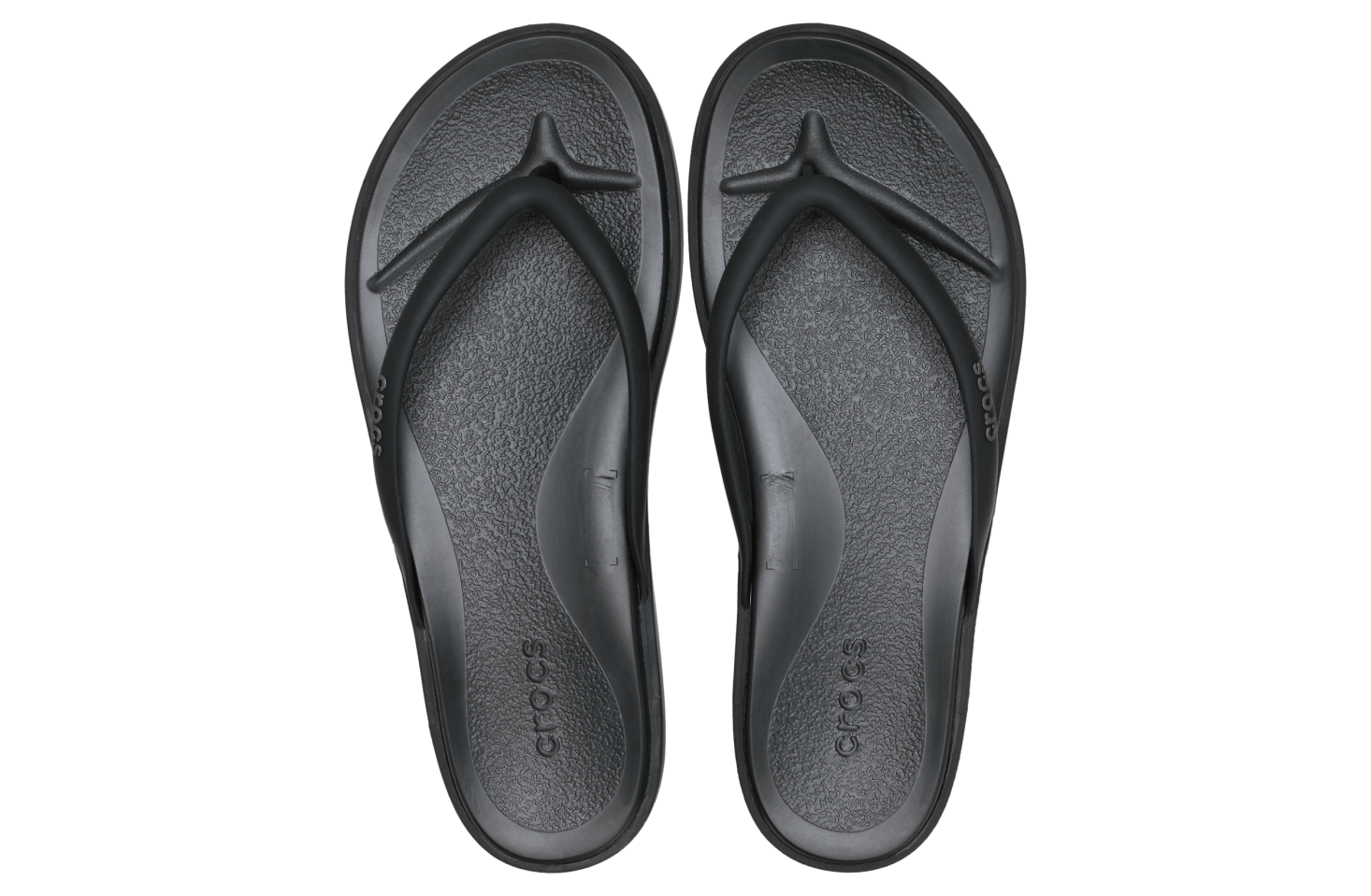 Crocs Miami Round Toe Flip WMNS Black