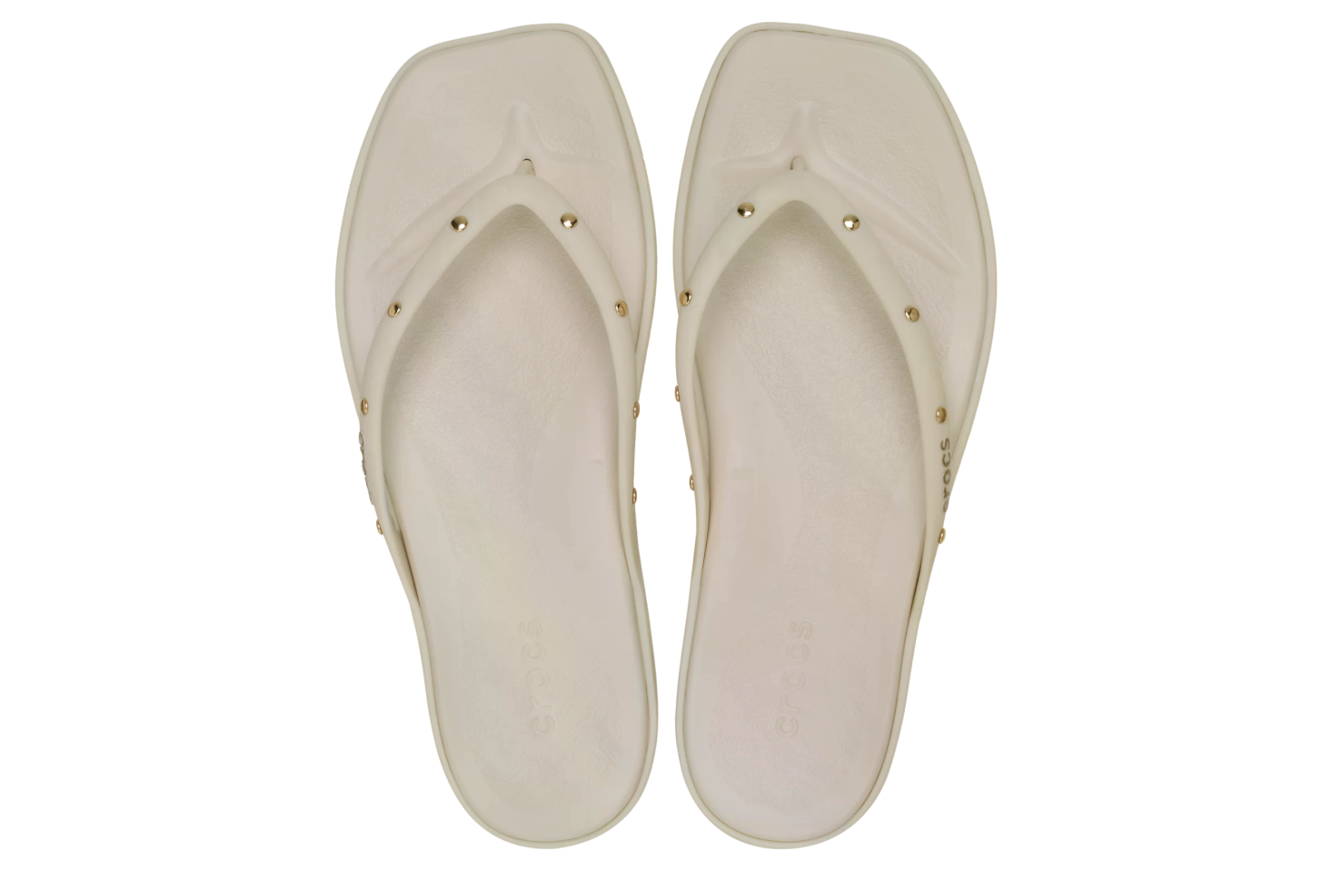 Crocs Miami Studded Flip WMNS Almond Tint